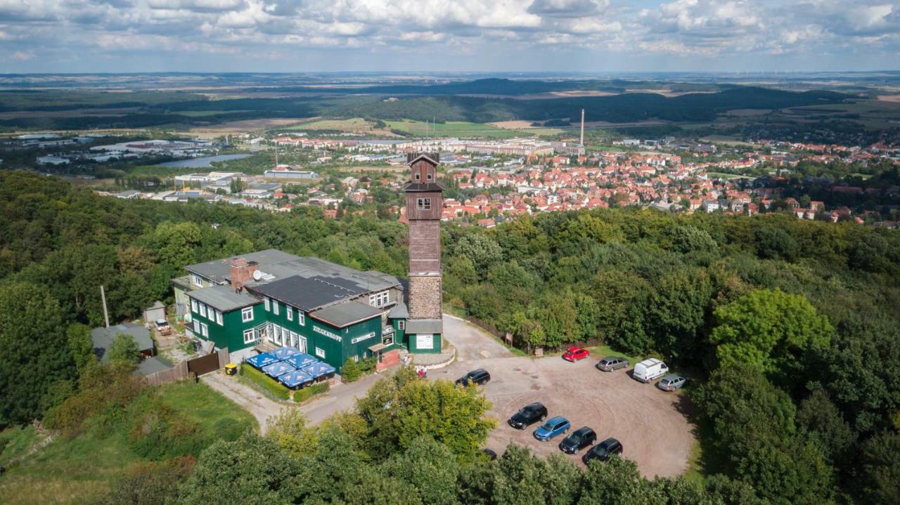 Berggasthof Ziegenkopf Hotel Blankenburg  Exterior foto